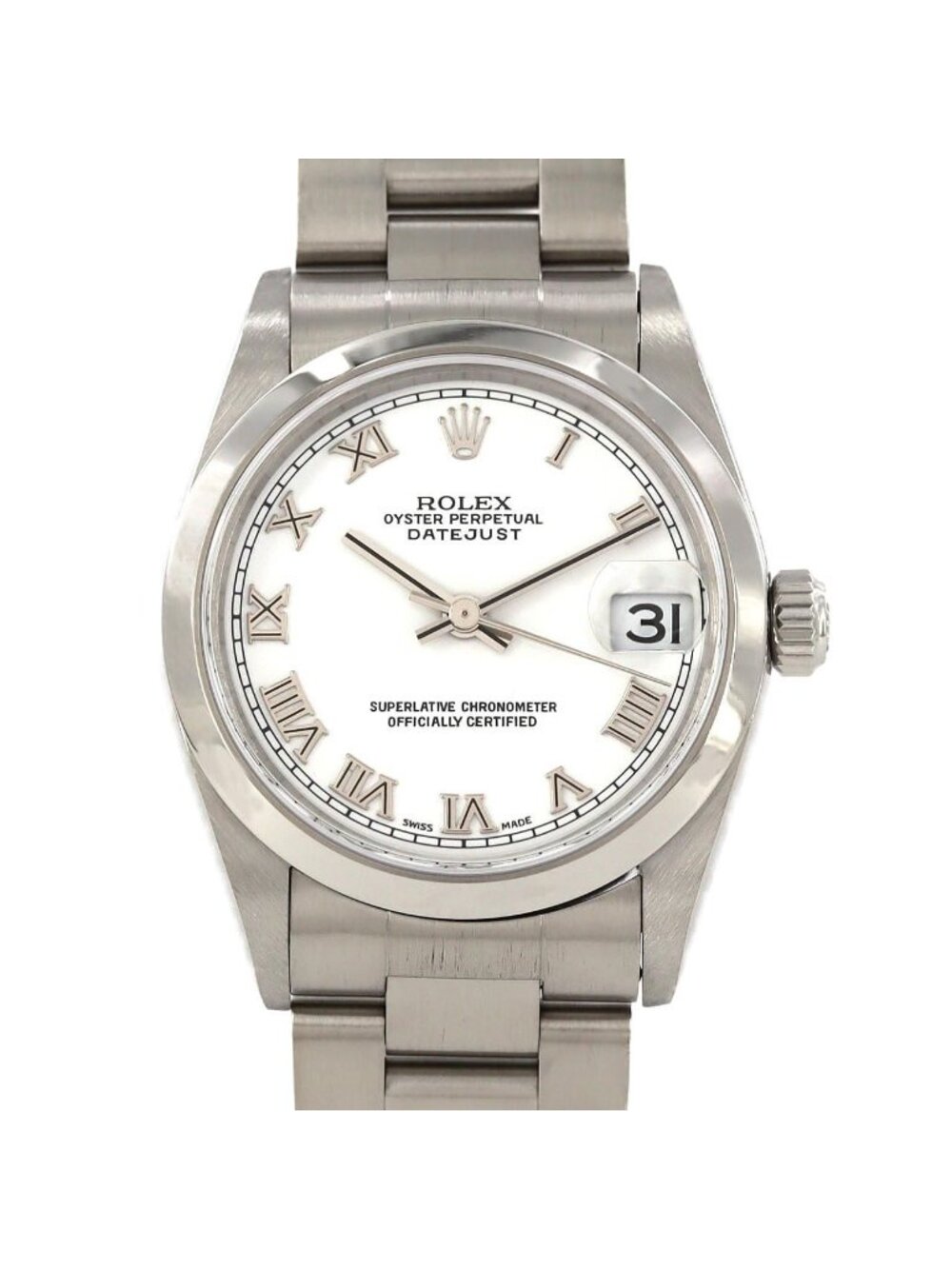 Rolex Datejust SS Automatic Winding Number Watch
